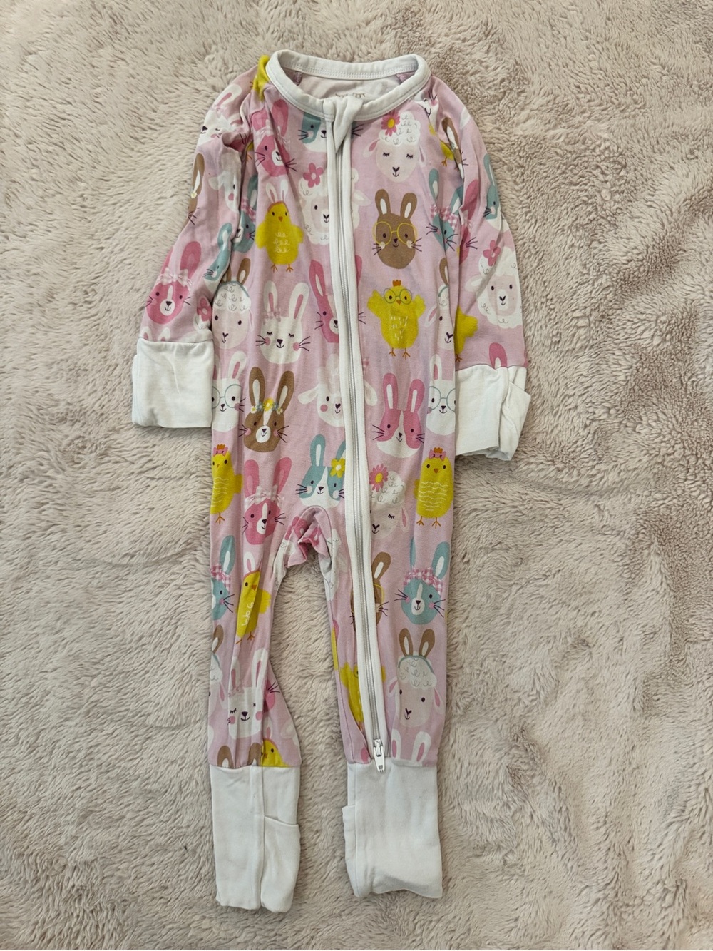 Little Sleepies Easter Zippy 3-6 Months